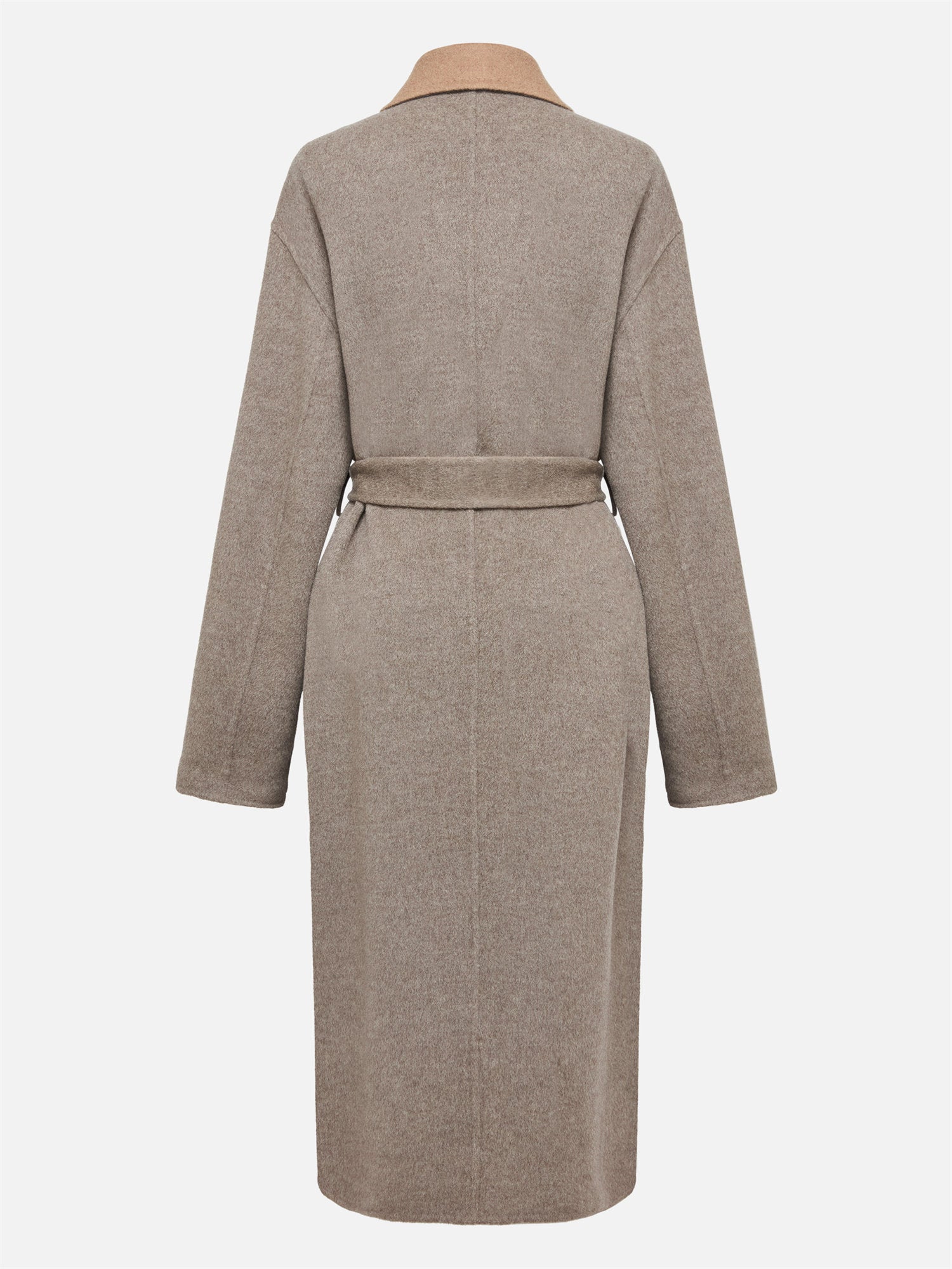 EP YAYING Yak Wool Double-Sided Wool Coat