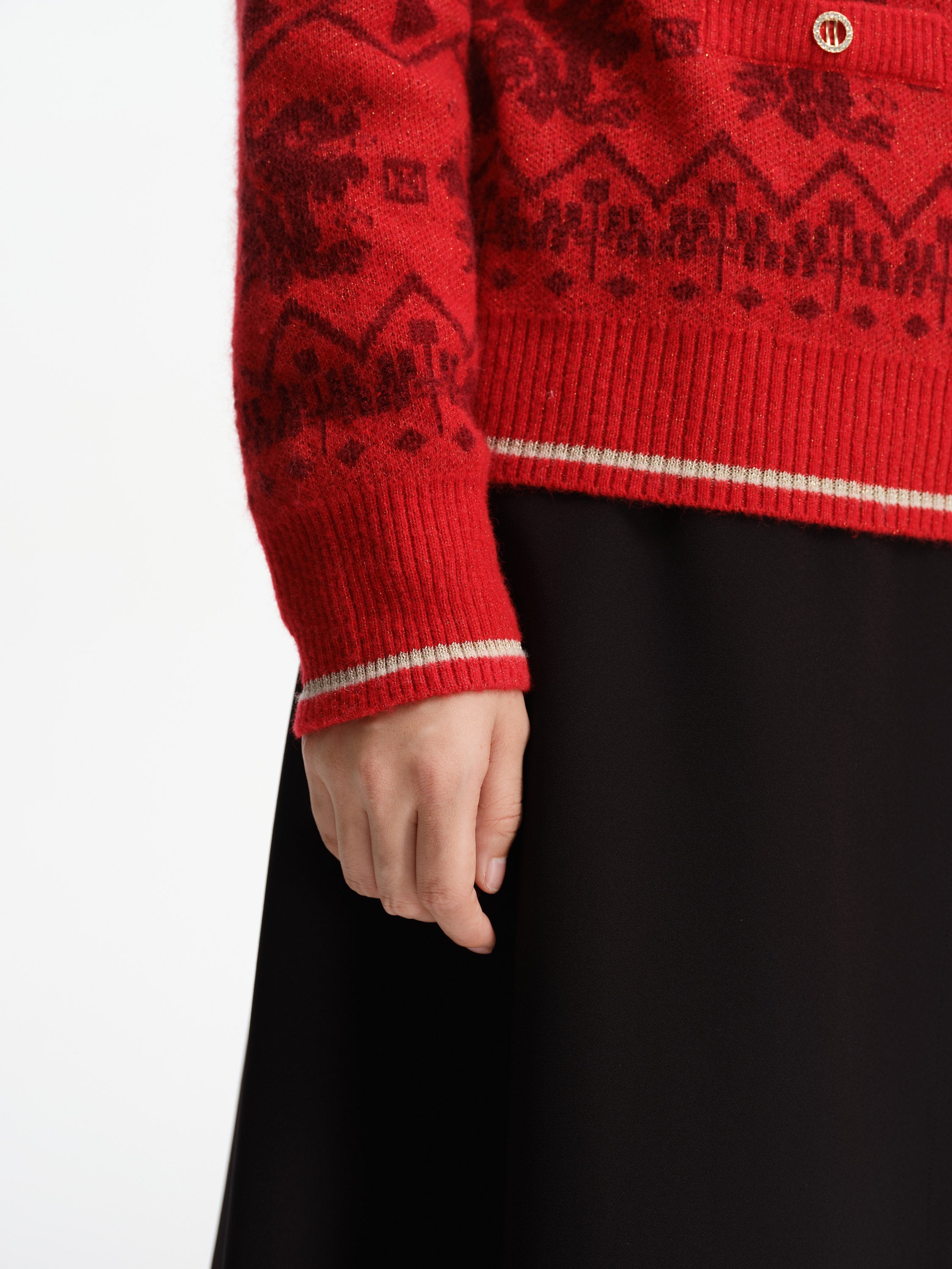 EP YAYING Merino Wool Knit Cardigan Knit Wear EGHIV9176AR