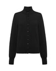 EP YAYING Versatile Stand Collar Knit Top