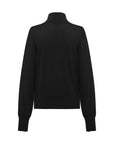 EP YAYING Versatile Stand Collar Knit Top