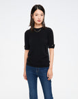 EP YAYING Necklace Knit Top