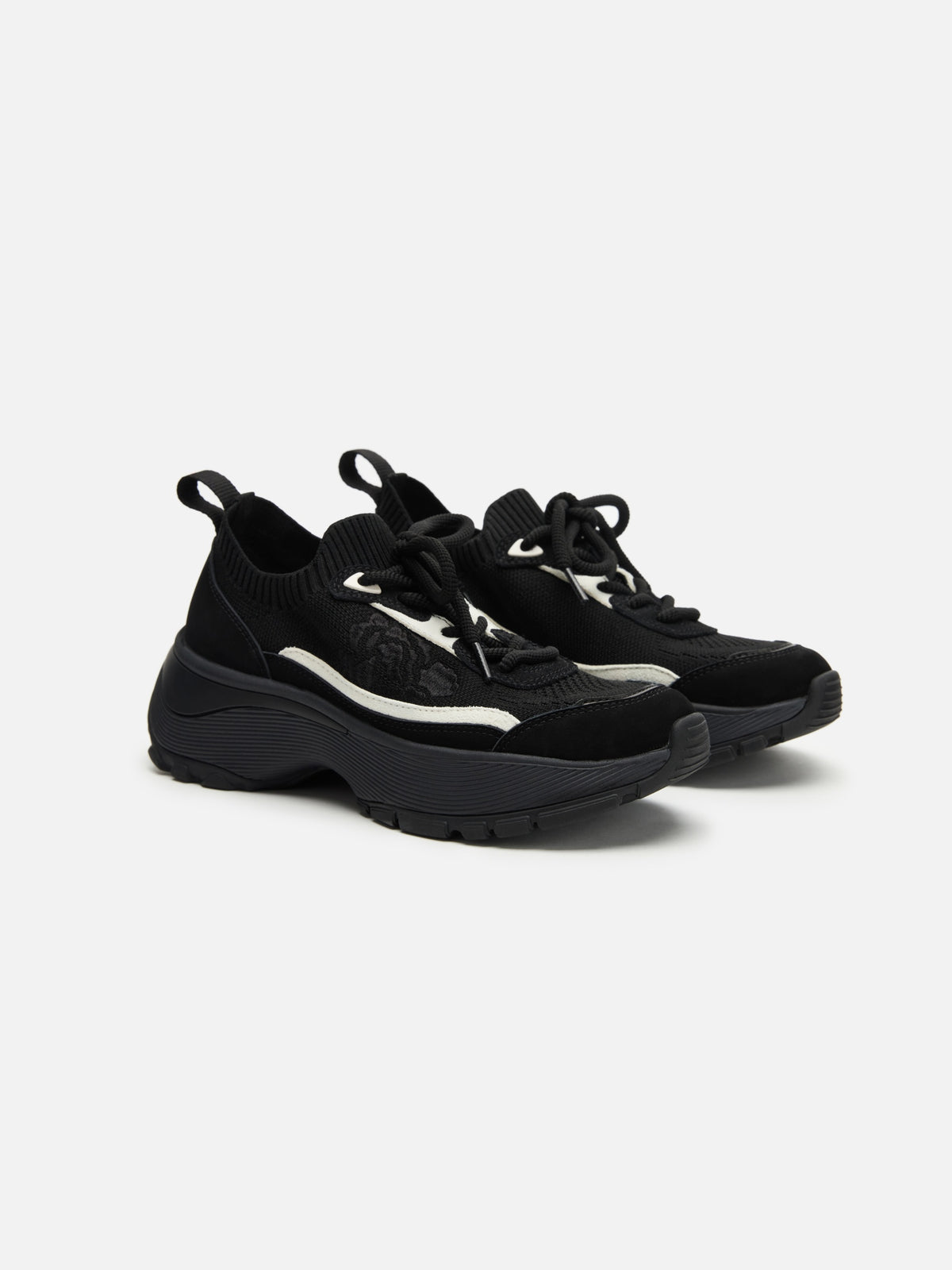 EP YAYING “Blooming Steps” Flyknit Sneakers