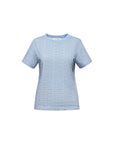 EP YAYING Blue Stripe Essential Tee