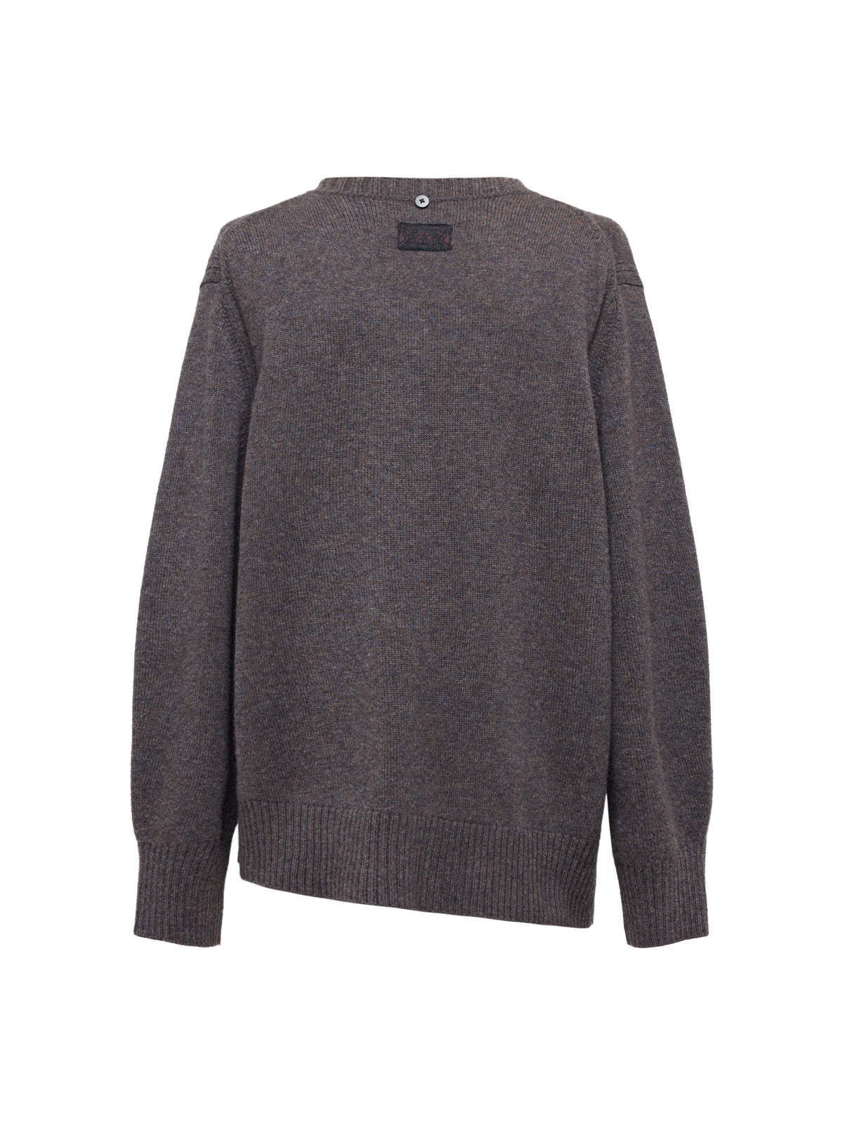 EP YAYING 100% Cashmere Shawl-Collar Cardigan Two-Piece Set