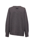 EP YAYING 100% Cashmere Shawl-Collar Cardigan Two-Piece Set