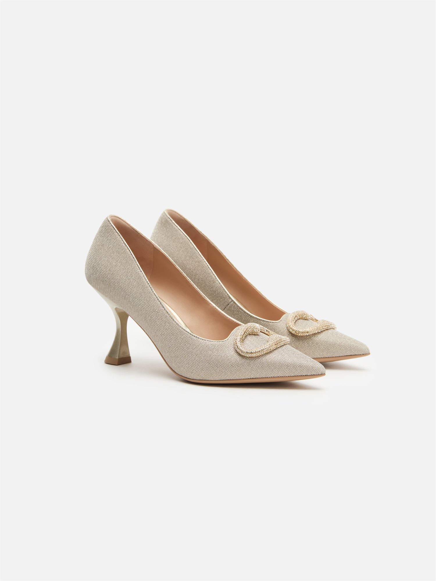 EP YAYING Auspicious Full-Diamond High-Heeled Shoes