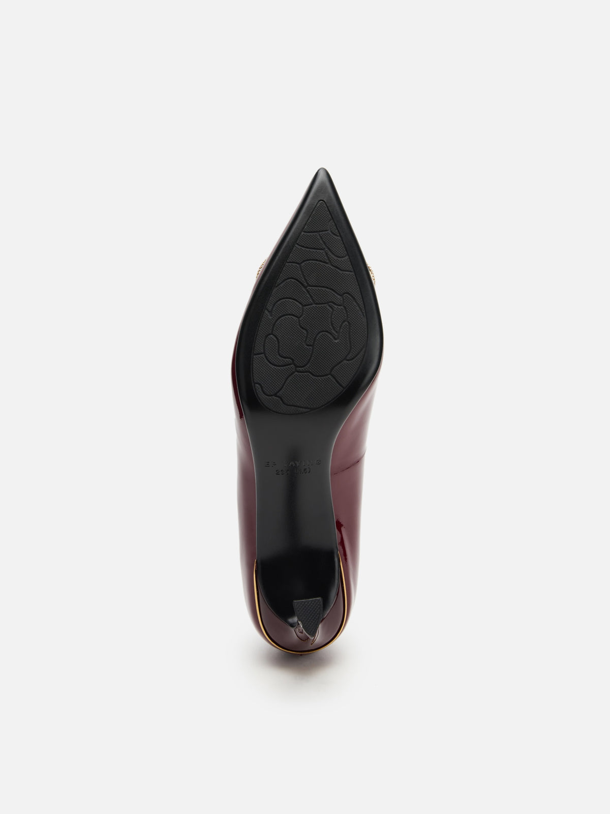 EP YAYING Metallic-Buckle High-Heeled Pumps