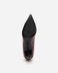 EP YAYING Metallic-Buckle High-Heeled Pumps