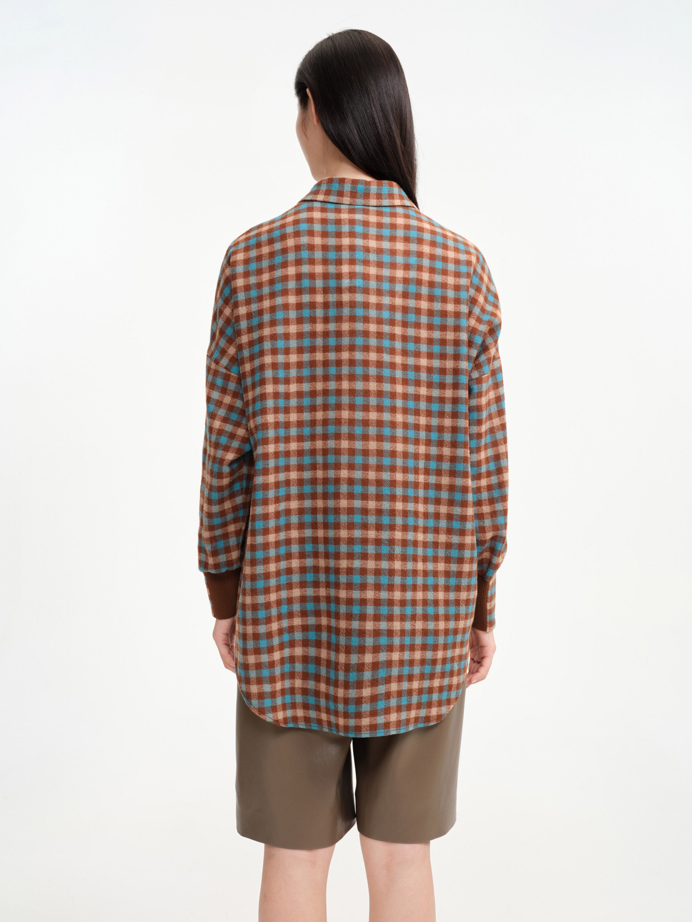EP YAYING CHECKED SHIRT