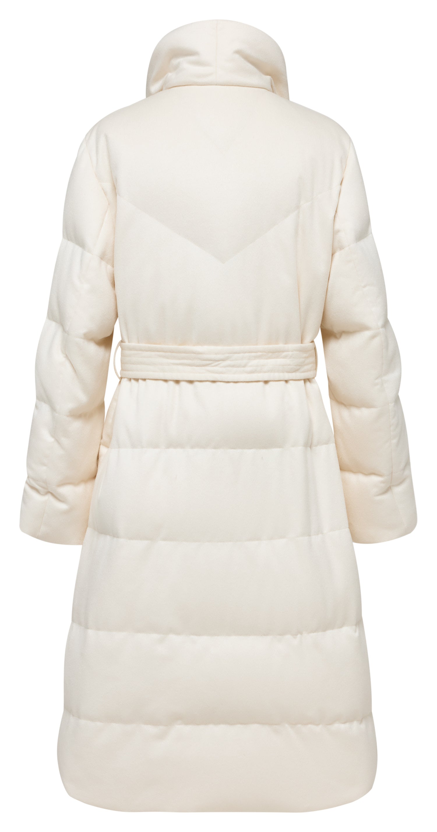 YAYING Cashmere Waist-Cinched Down Coat EPKIGY202AM