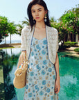 EP YAYING Hollow Flower Knitwear