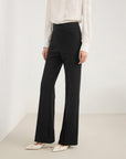 EP YAYING Commuter Flared Little Black Pants
