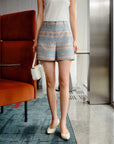 YAYING Song Brocade Shorts