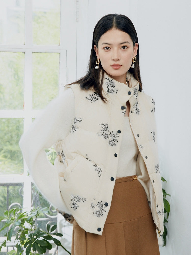 EP YAYING  Chinese-style down vest