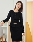 EP YAYING Parisian-style Knit Dress EGIIW4611AH