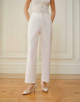 YAYING Triacetate Straight Pants