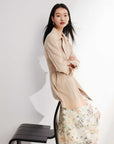 YAYING Mulberry Trench Coat EGJES7201AE