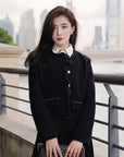 YAYING Parisian-style Bouclé Cropped Jacket EPIAW1220AH