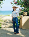 EP YAYING Pure Cotton Printed T-shirt