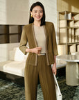 YAYING Pleated Suit