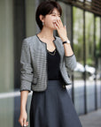 EP YAYING Vintage Parisian-Style Jacket