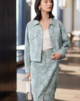 YAYING Jacquard Jacket EPJEC1229AG