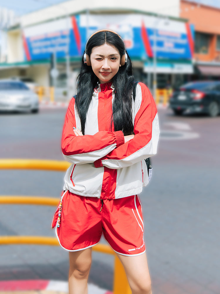 EP YAYING Color Block Sports Jacket