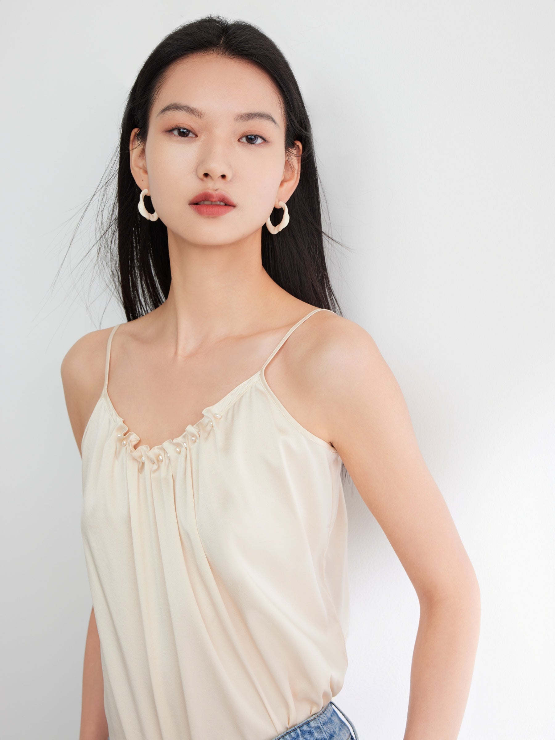 EP YAYING Elegant Mulberry Silk Cami