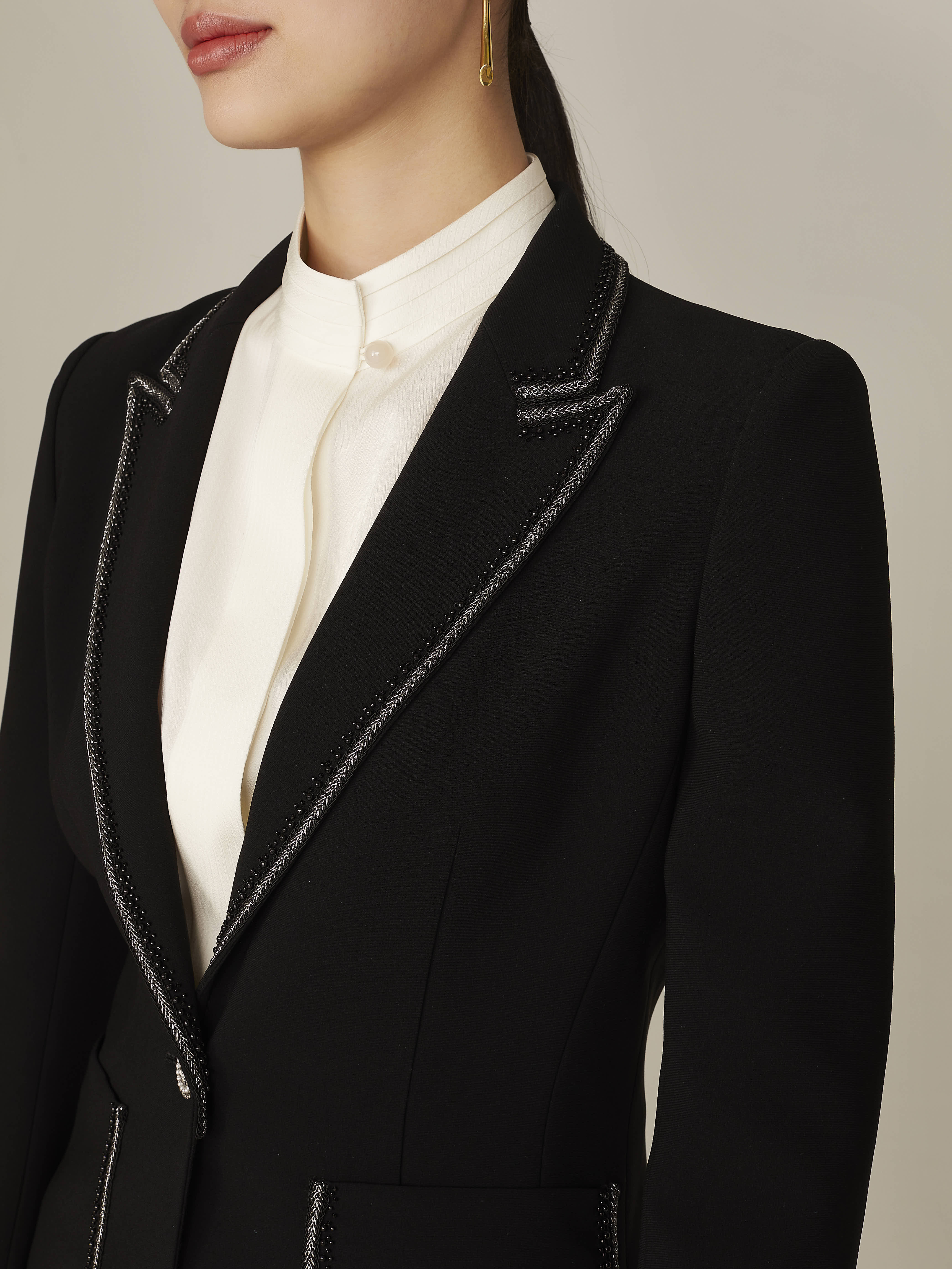 EP YAYING Black Blazer