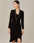 EP YAYING Black Blazer