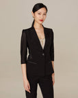 EP YAYING Black Blazer