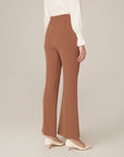 YAYING Triacetate Flare-Leg Pants