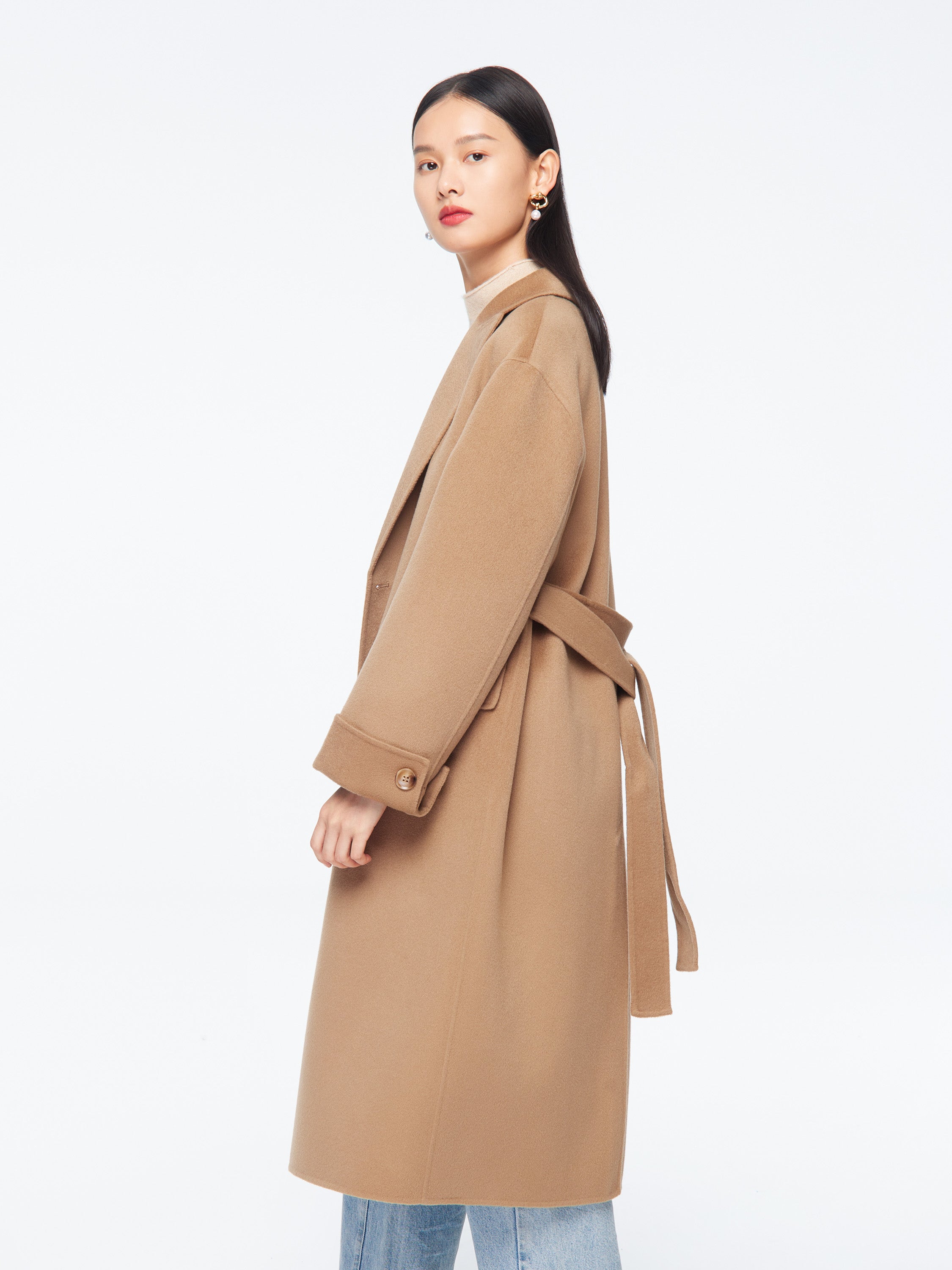 EP YAYING High Quality Wool Coat
