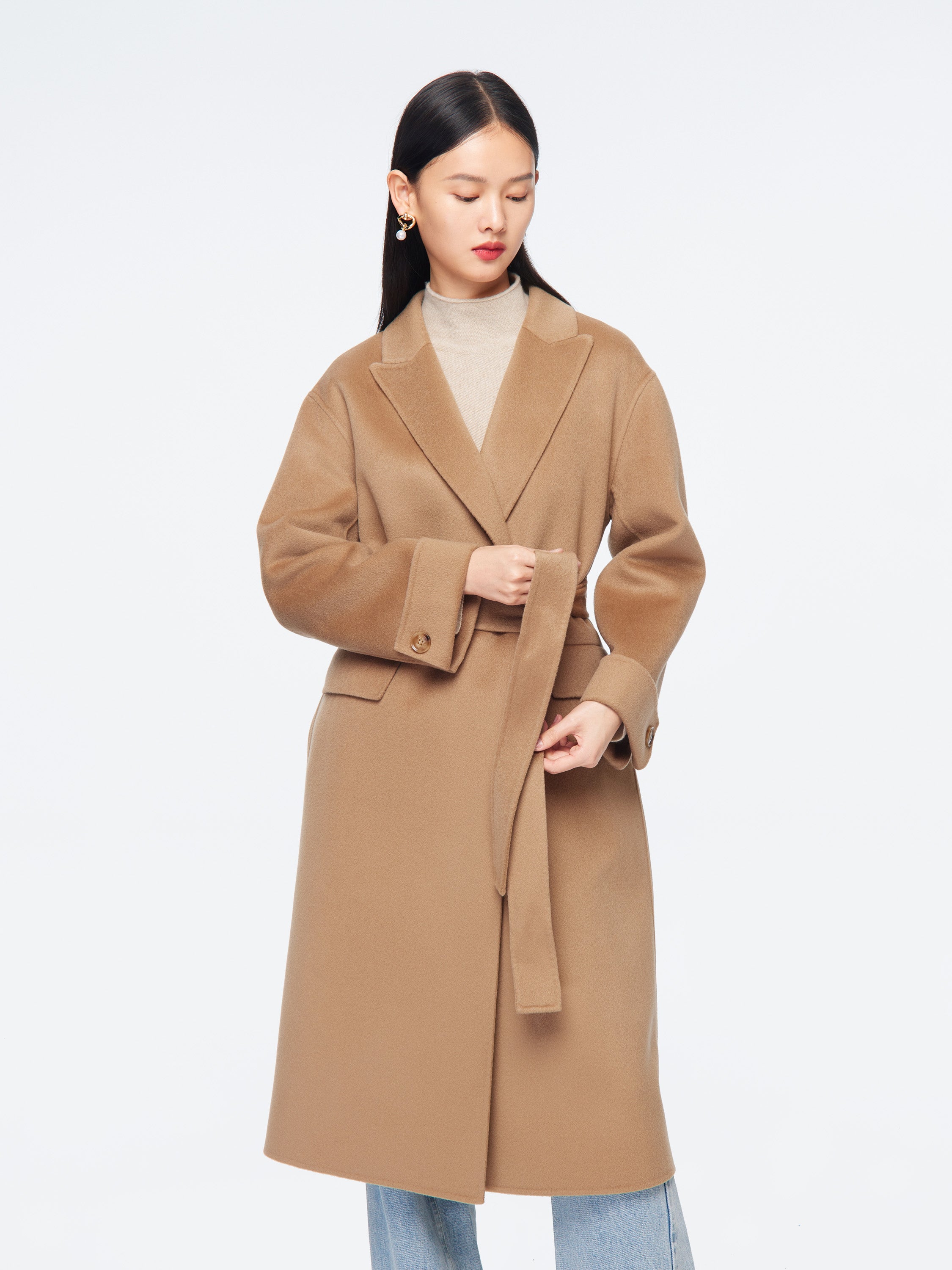 EP YAYING High Quality Wool Coat