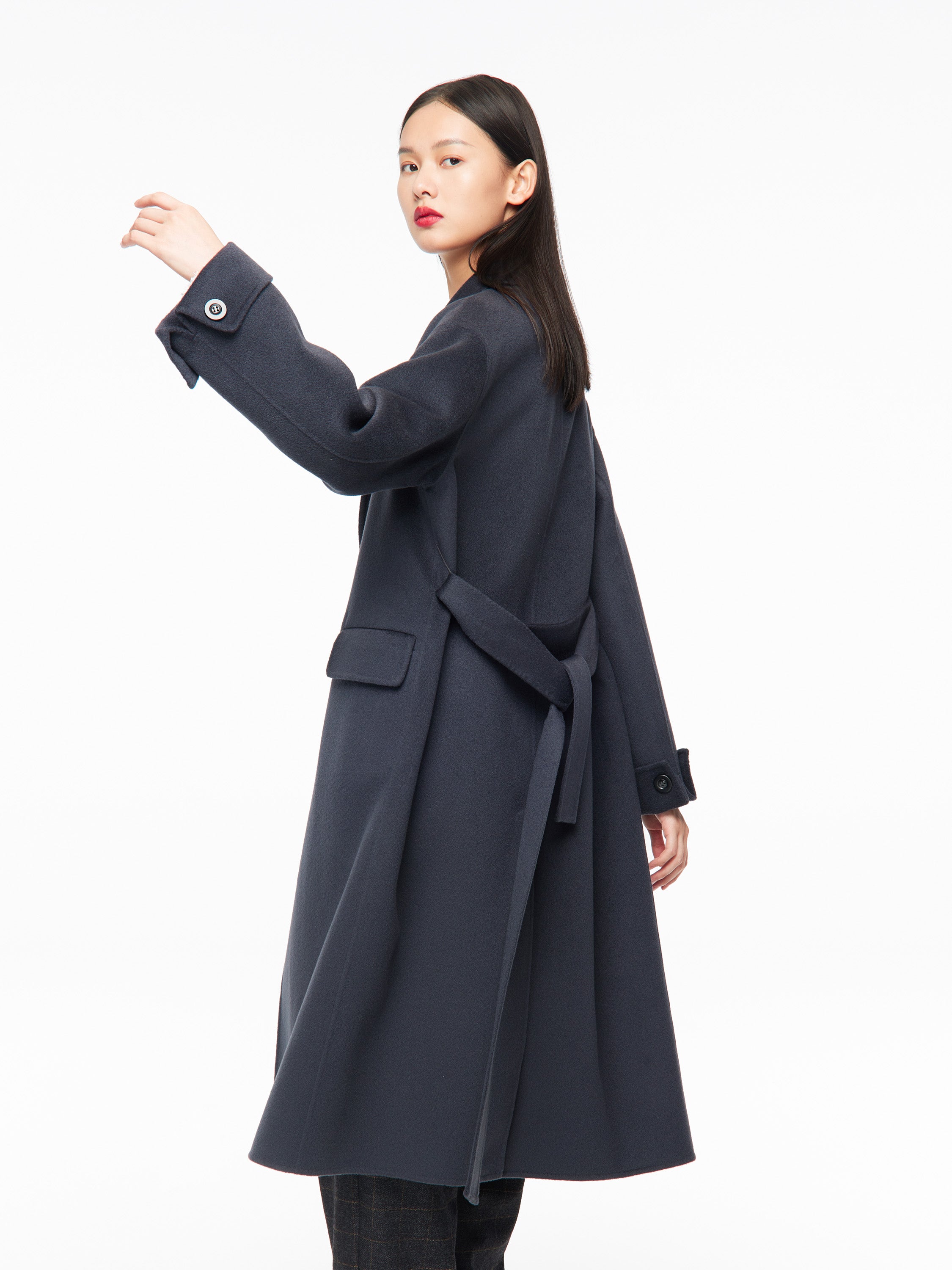 EP YAYING High Quality Wool Coat
