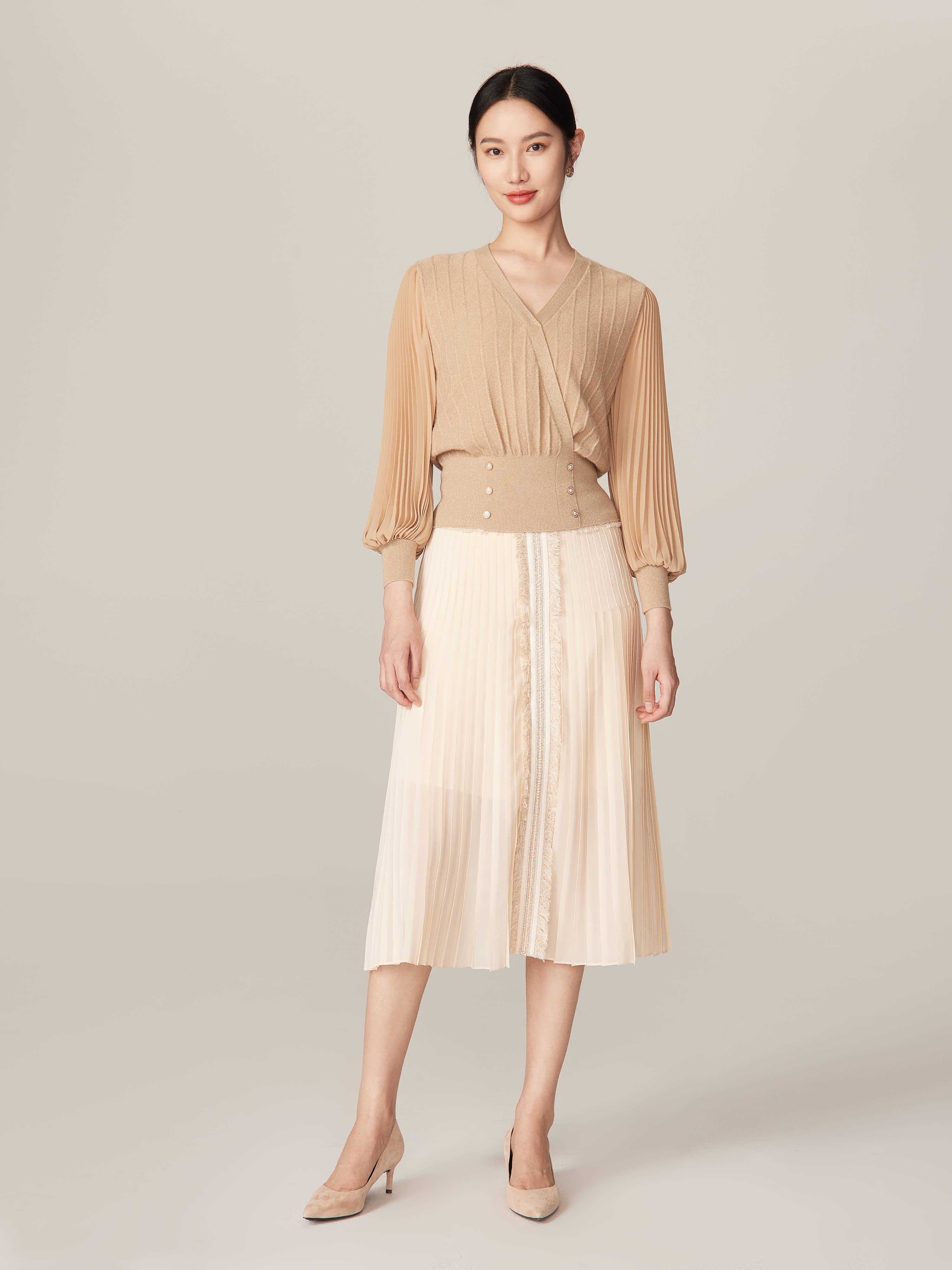 YAYING Beige Top