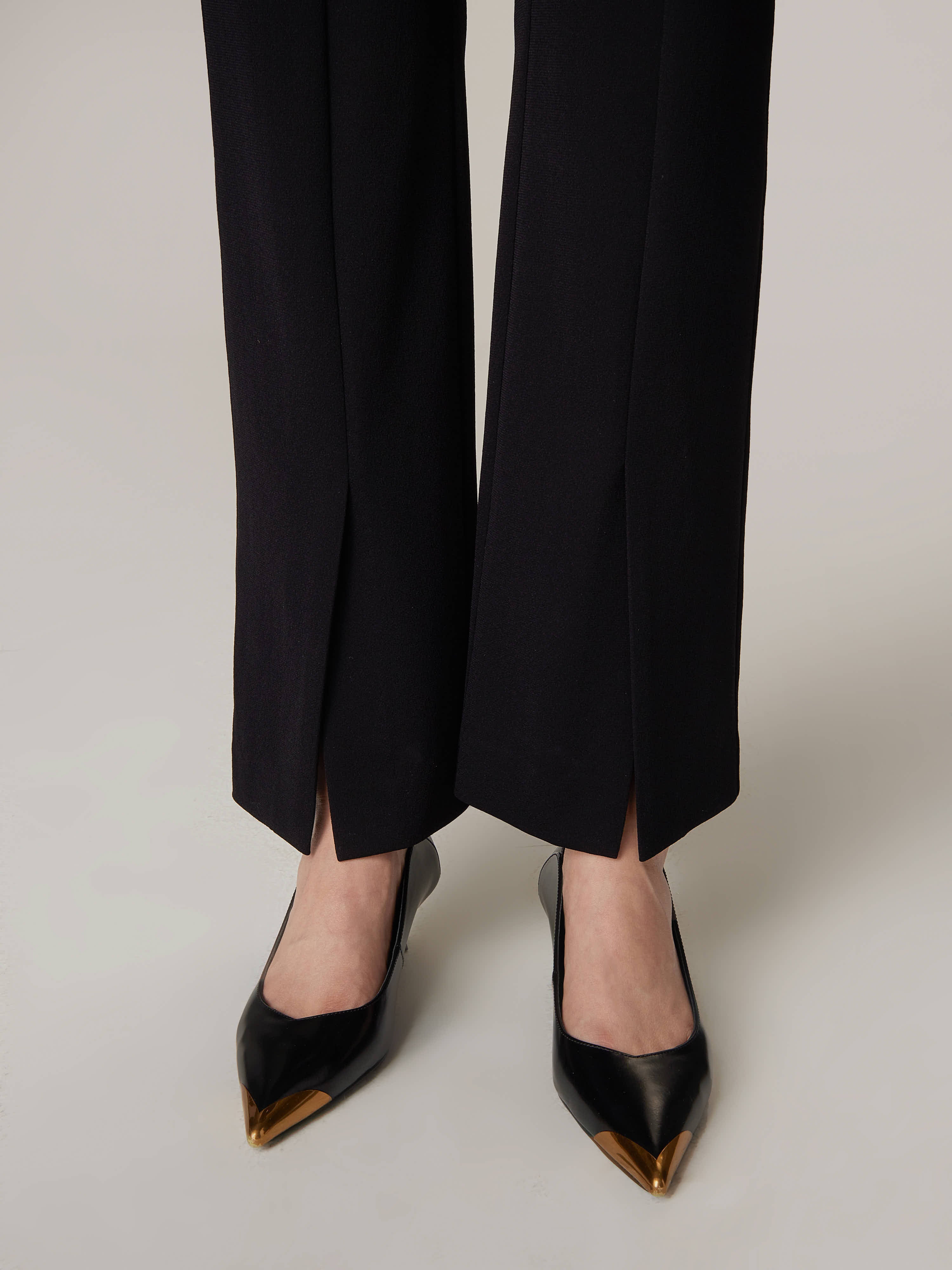 YAYING Black Straight Leg Pants