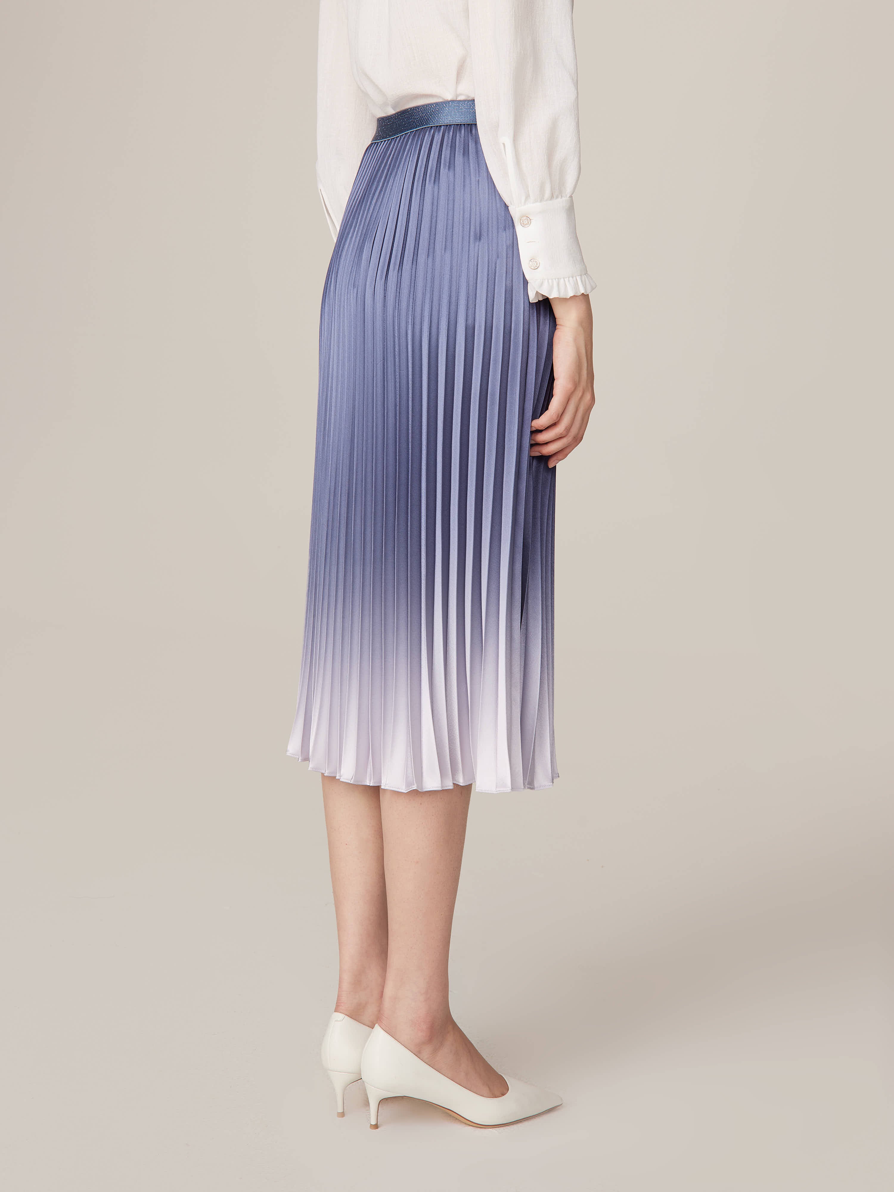 YAYING Blue Midi Dress