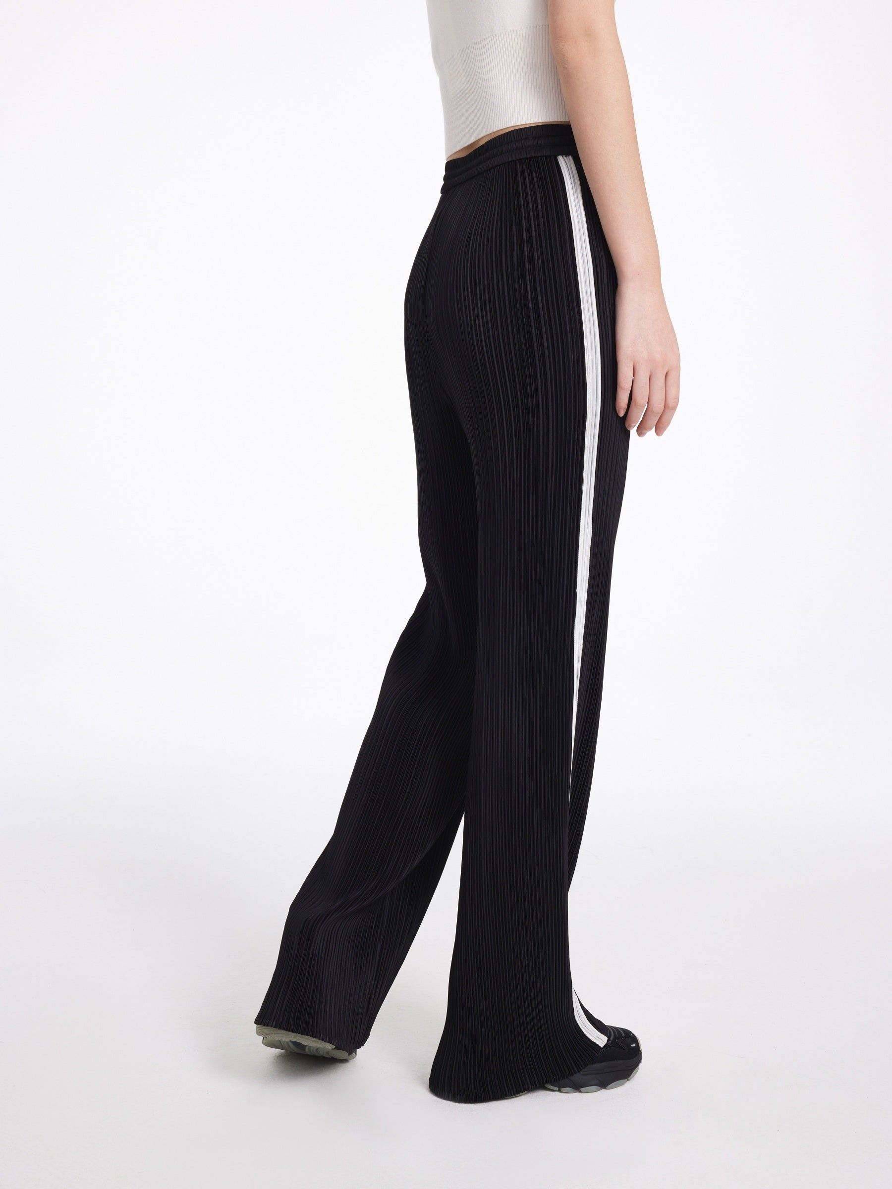 EP YAYING Wide-Leg Straight Pants