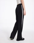 EP YAYING Wide-Leg Straight Pants