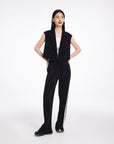 EP YAYING Wide-Leg Straight Pants