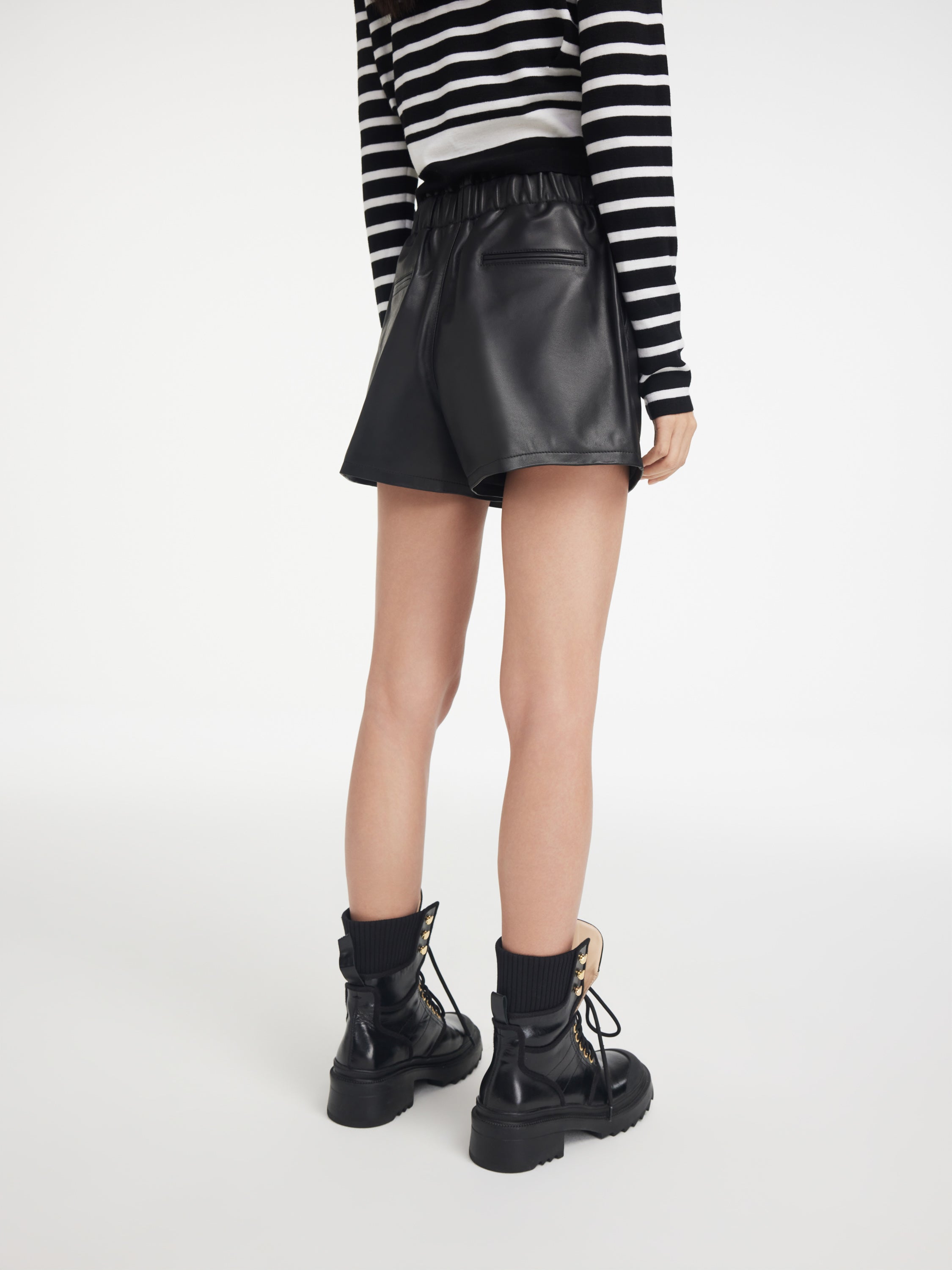 EP YAYING LEATHER PANTS