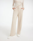 EP YAYING Non-dyeing Cashmere Knit Pants