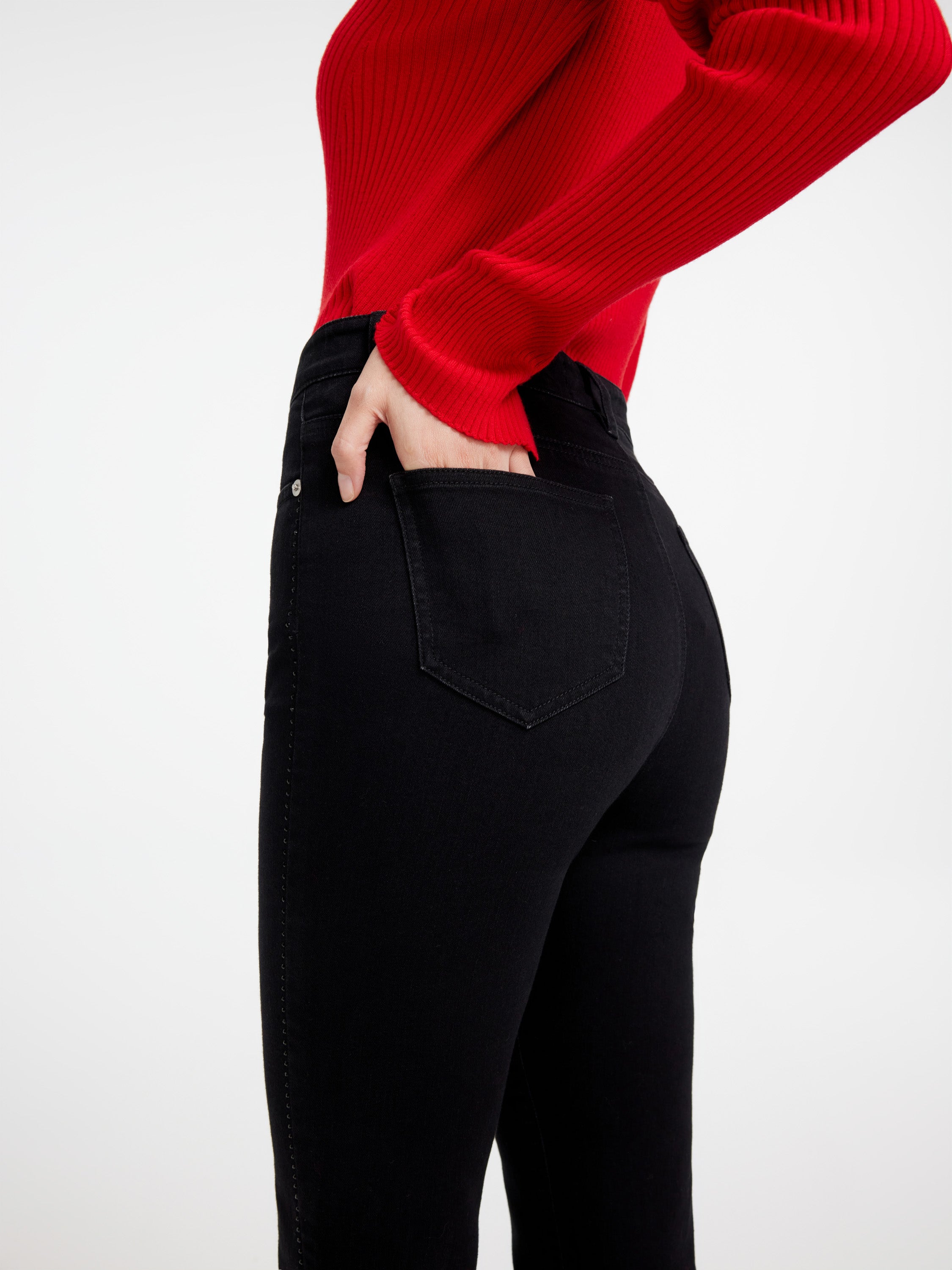 EP YAYING Retro Black Pants