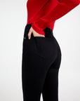 EP YAYING Retro Black Pants