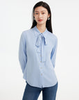 EP YAYING Mulberry Silk Shirt