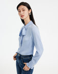 EP YAYING Mulberry Silk Shirt