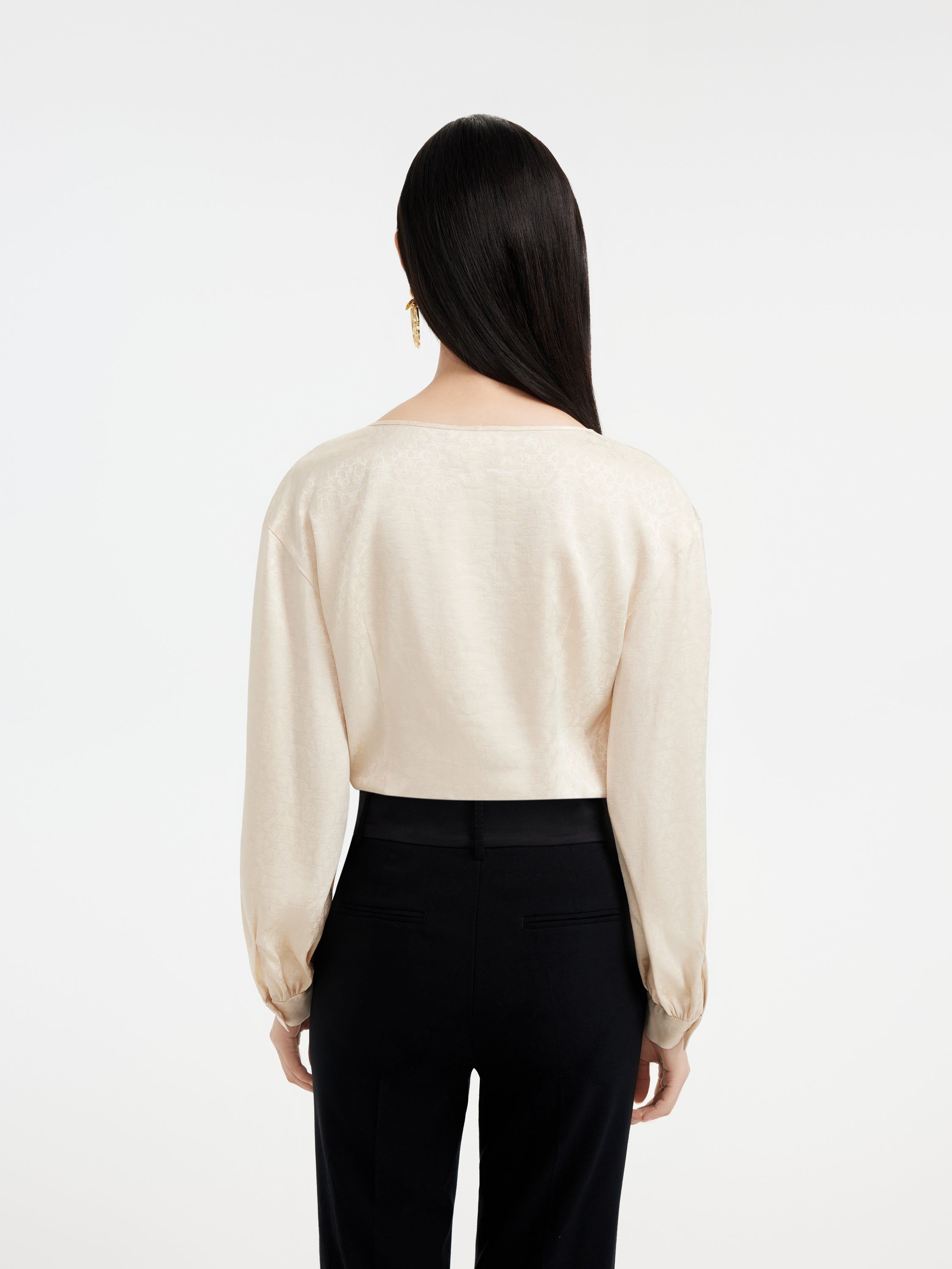 EP YAYING Silk Shirt