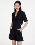 EP YAYING Black Short Sleeve Top