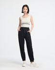 EP YAYING high-waisted tapered pants
